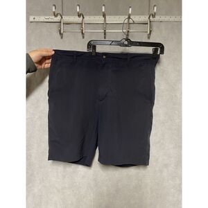 FootJoy Shorts Men 38 Blue Navy Chino Performance Golf Hybrid Casual Stretch‎